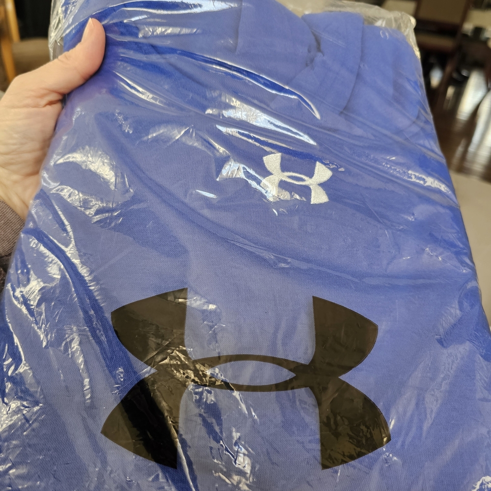Under Armour Blue Logo Hoodie
